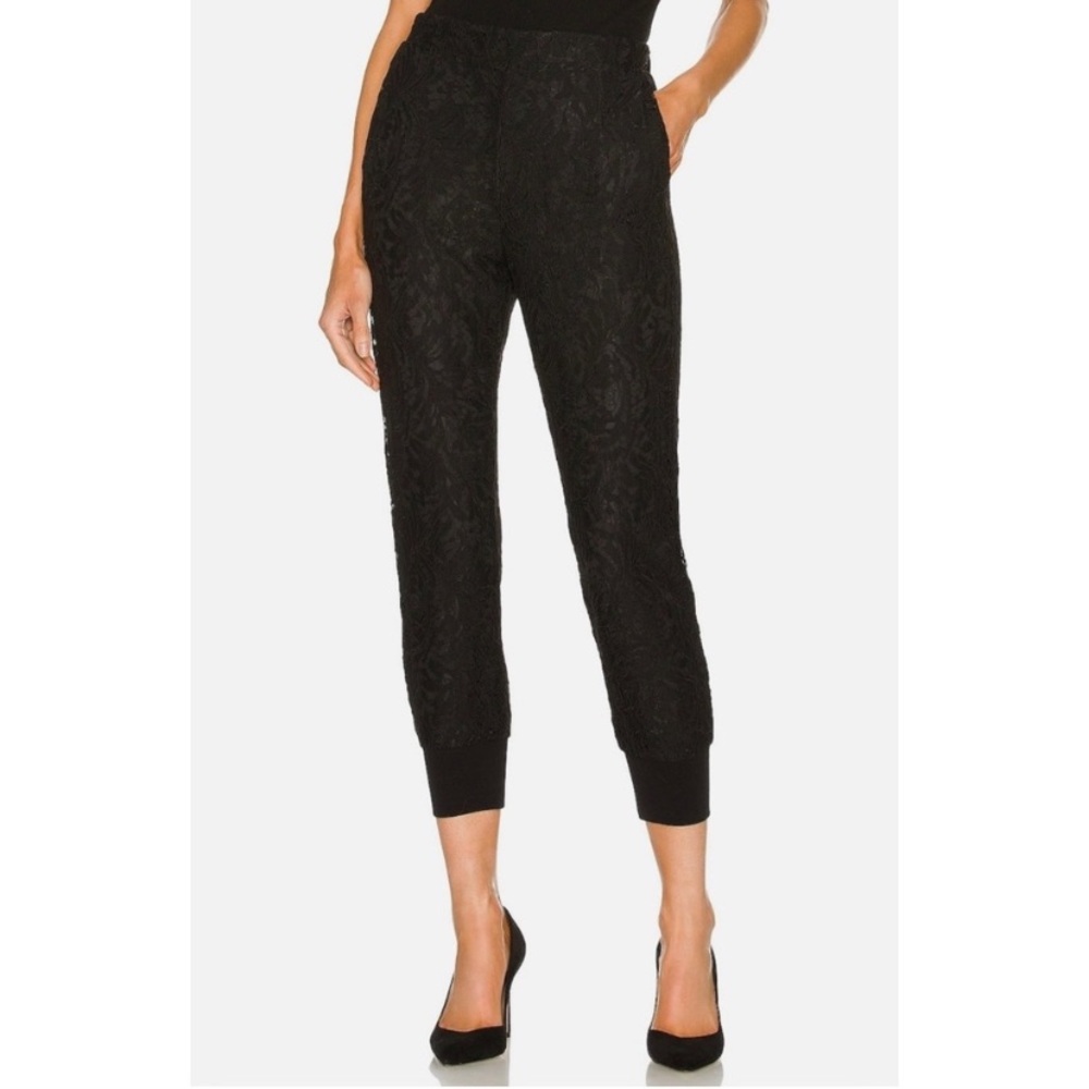 Enza Costa Floral Lace Tapered Pant